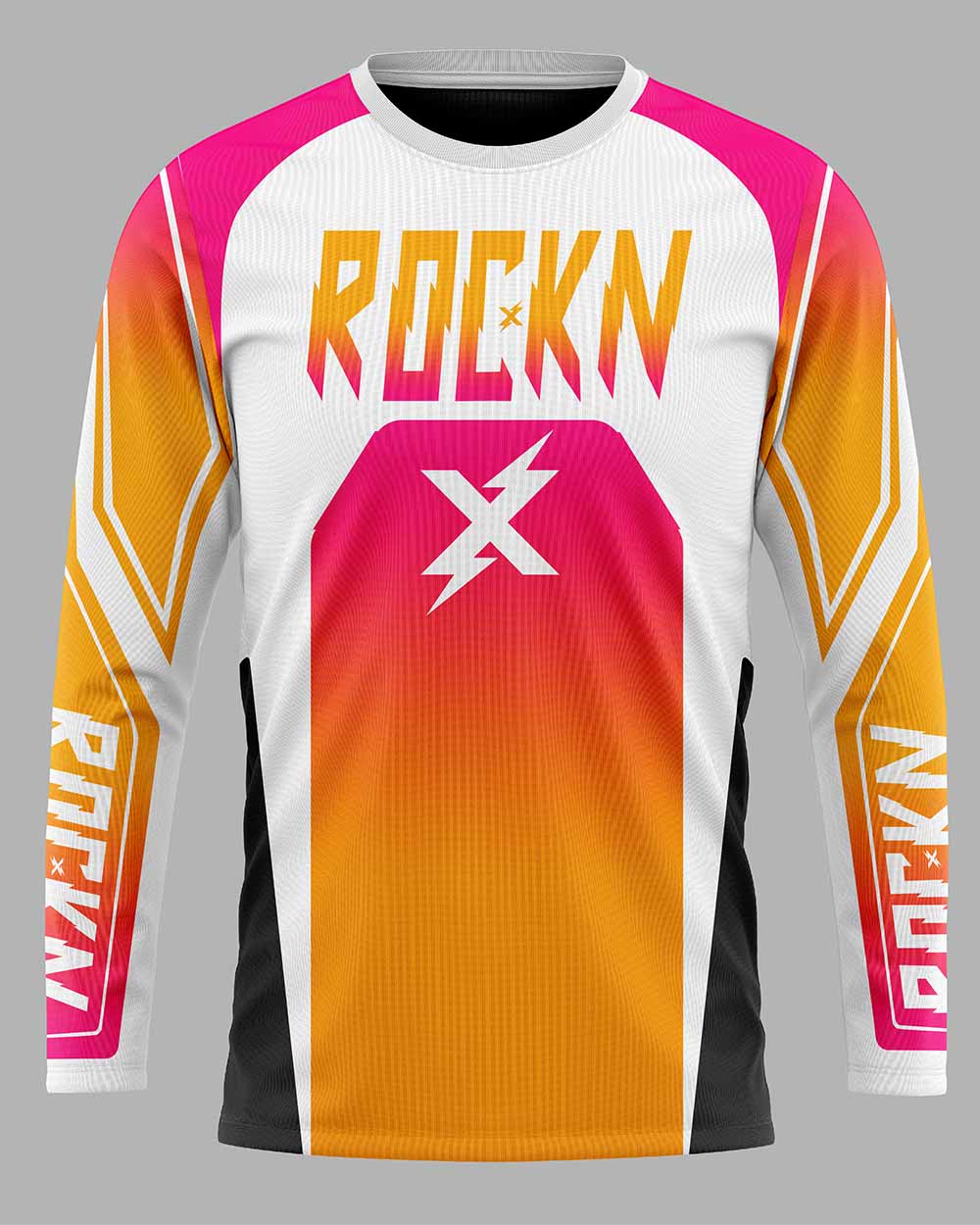 Gradient Orange/pink Vented Jersey (in stock)