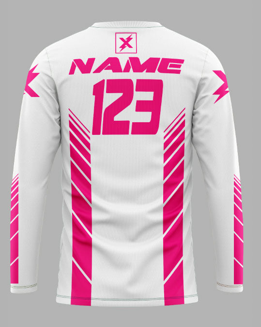 Elite Jersey Speed Lines White/Pink