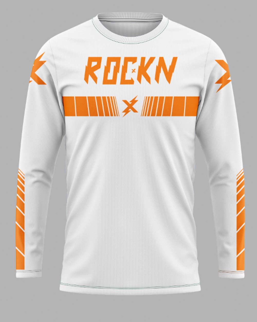 Elite Jersey Speed Lines White/Orange
