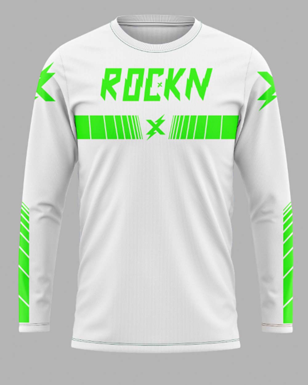 Elite Jersey Speed Lines White/Green