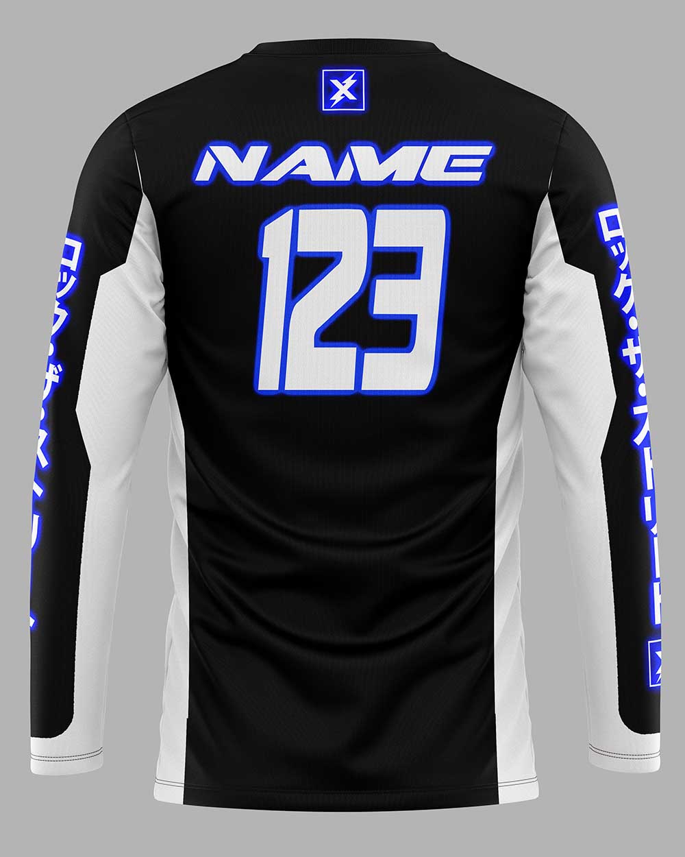 Elite Jersey Kanji Blue
