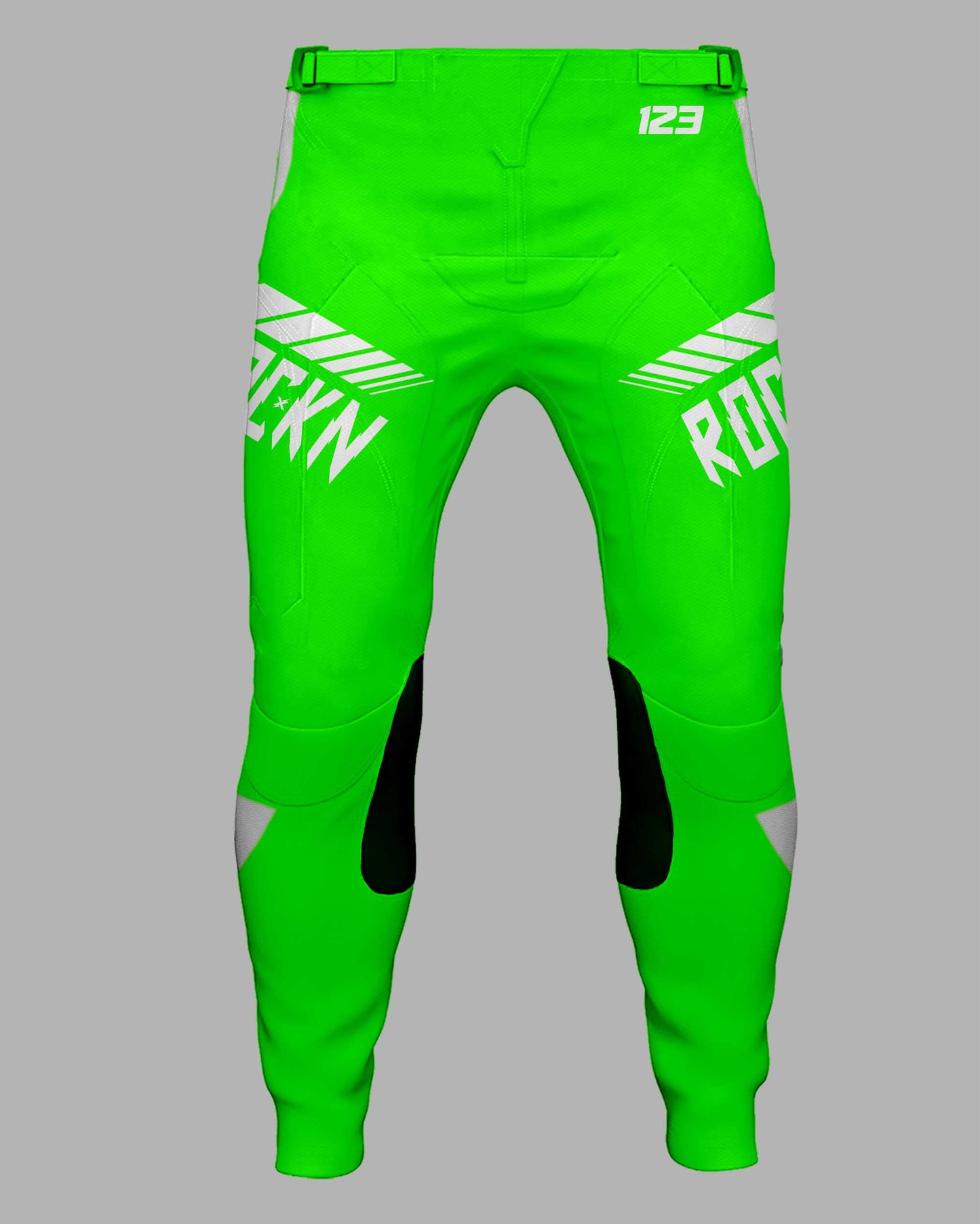Elite Pants Speed Lines Green