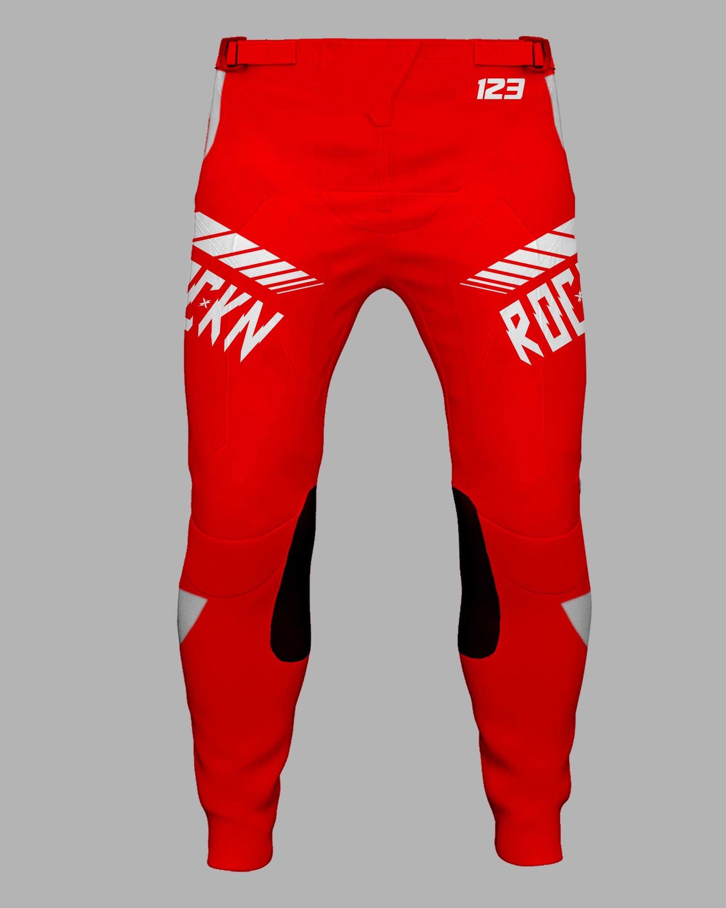 Elite Pants Speed Lines Red