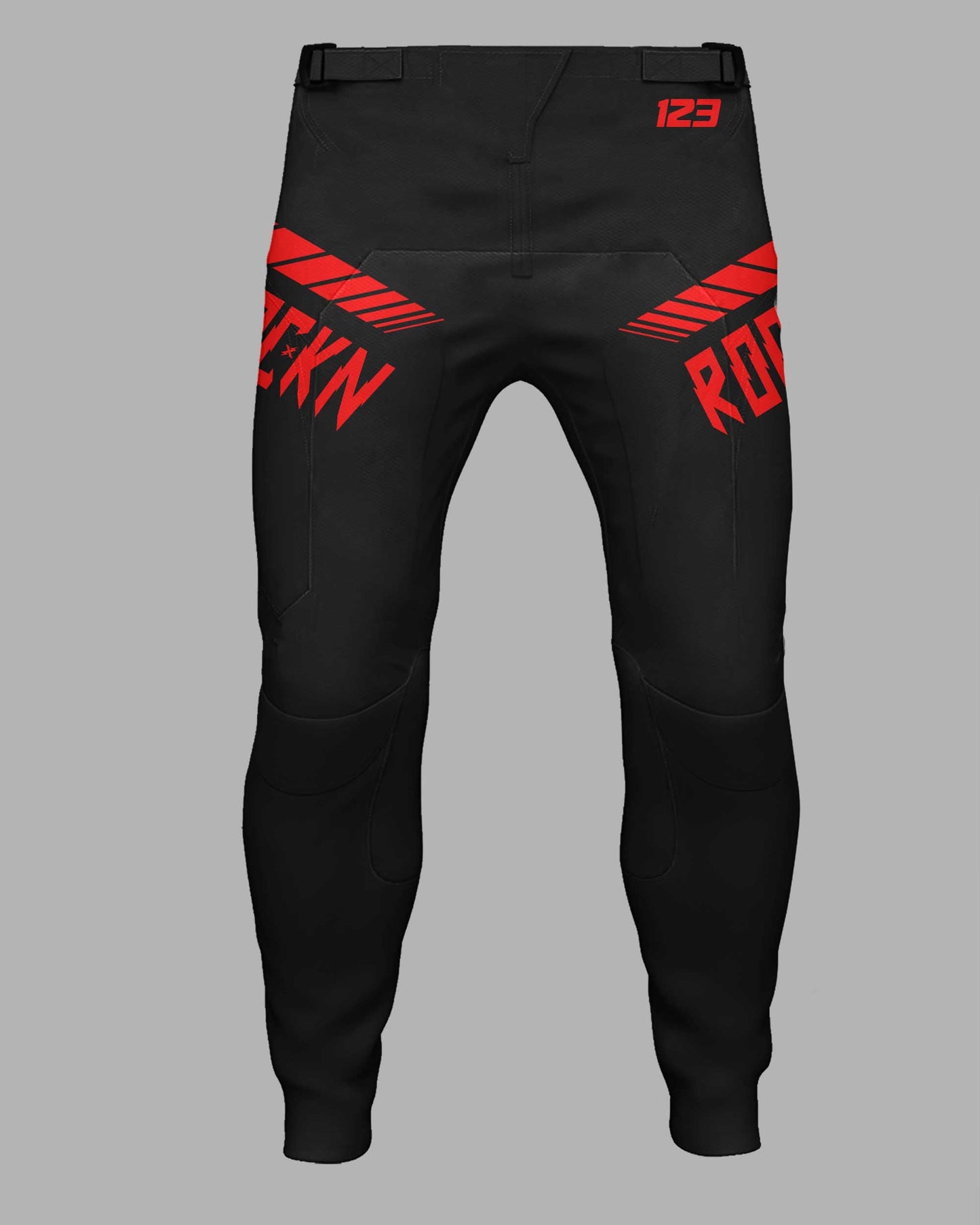 Elite Pants Speed Lines Black/Red
