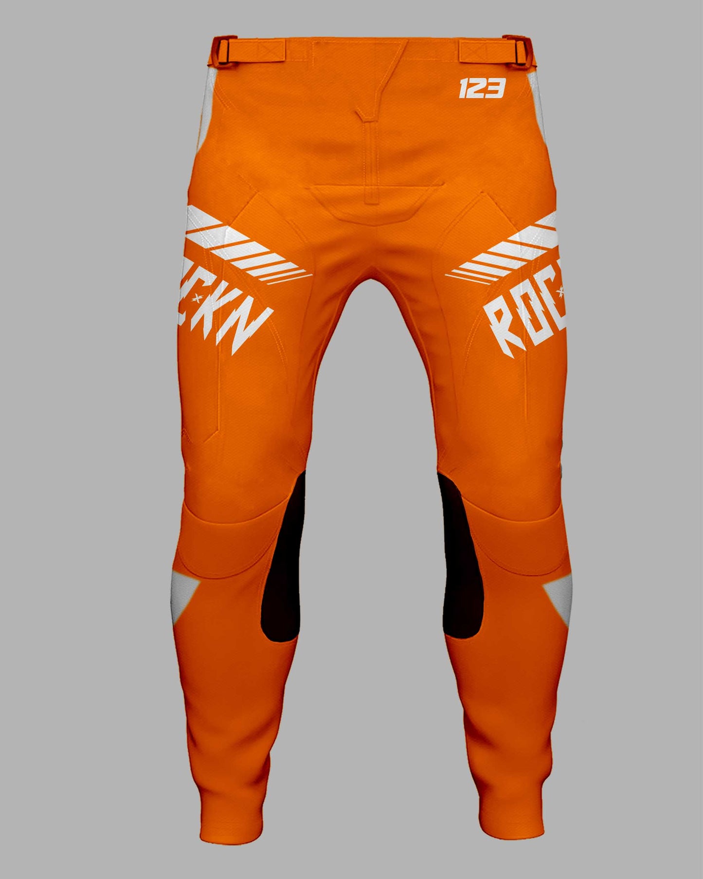 Elite Pants Speed Lines orange