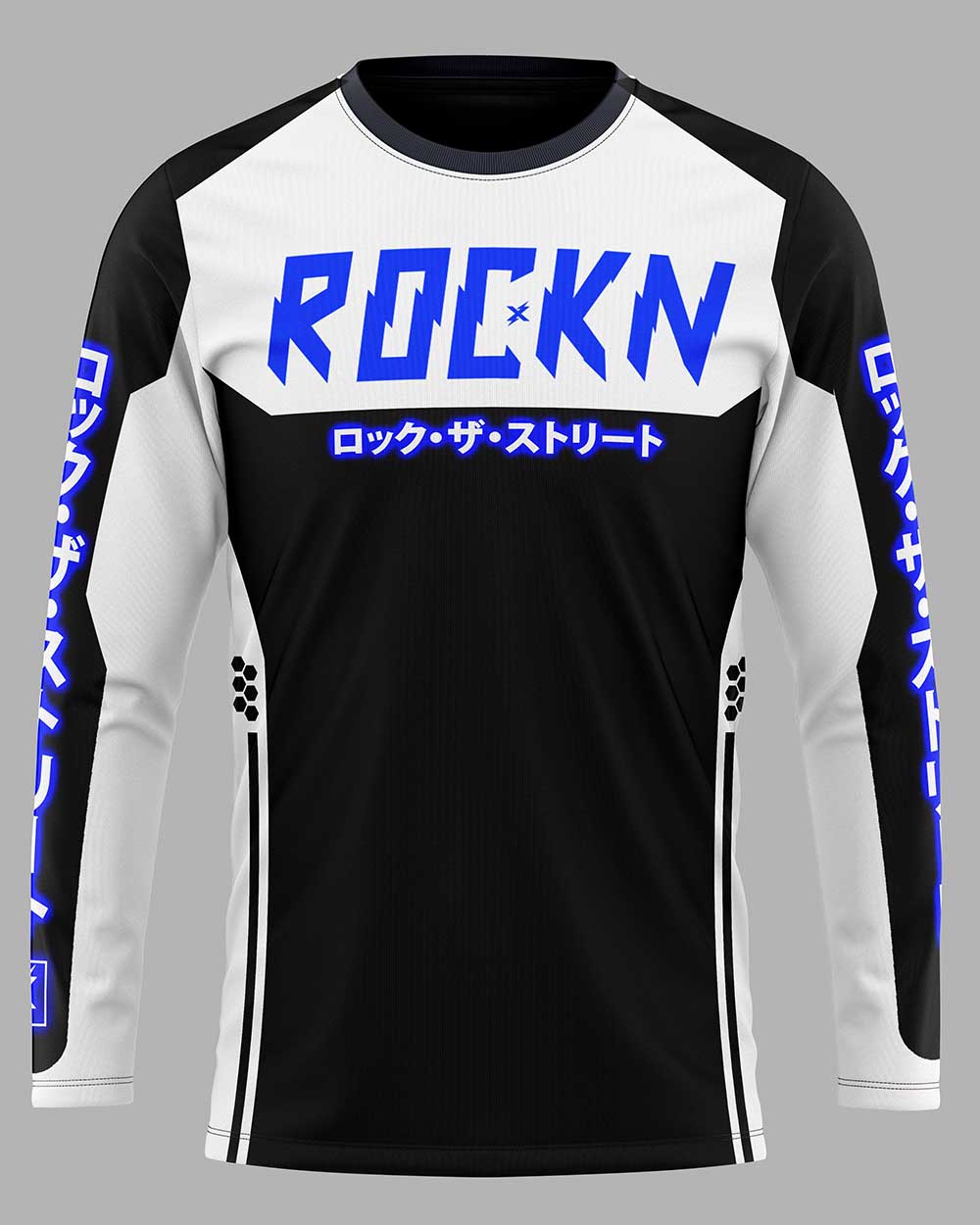 Elite Jersey Kanji Blue