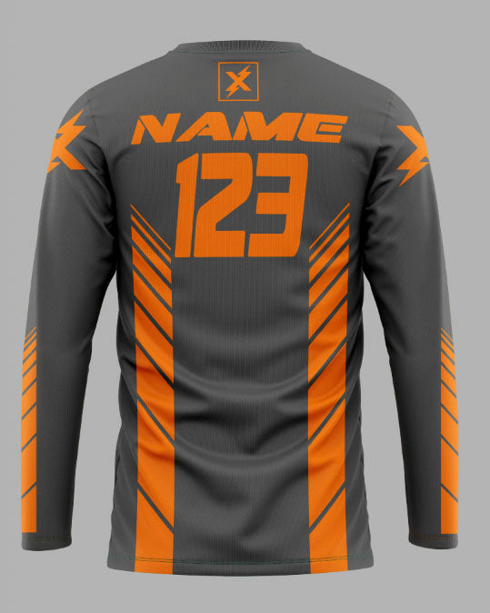 Elite Speed Lines Grey/Orange Set