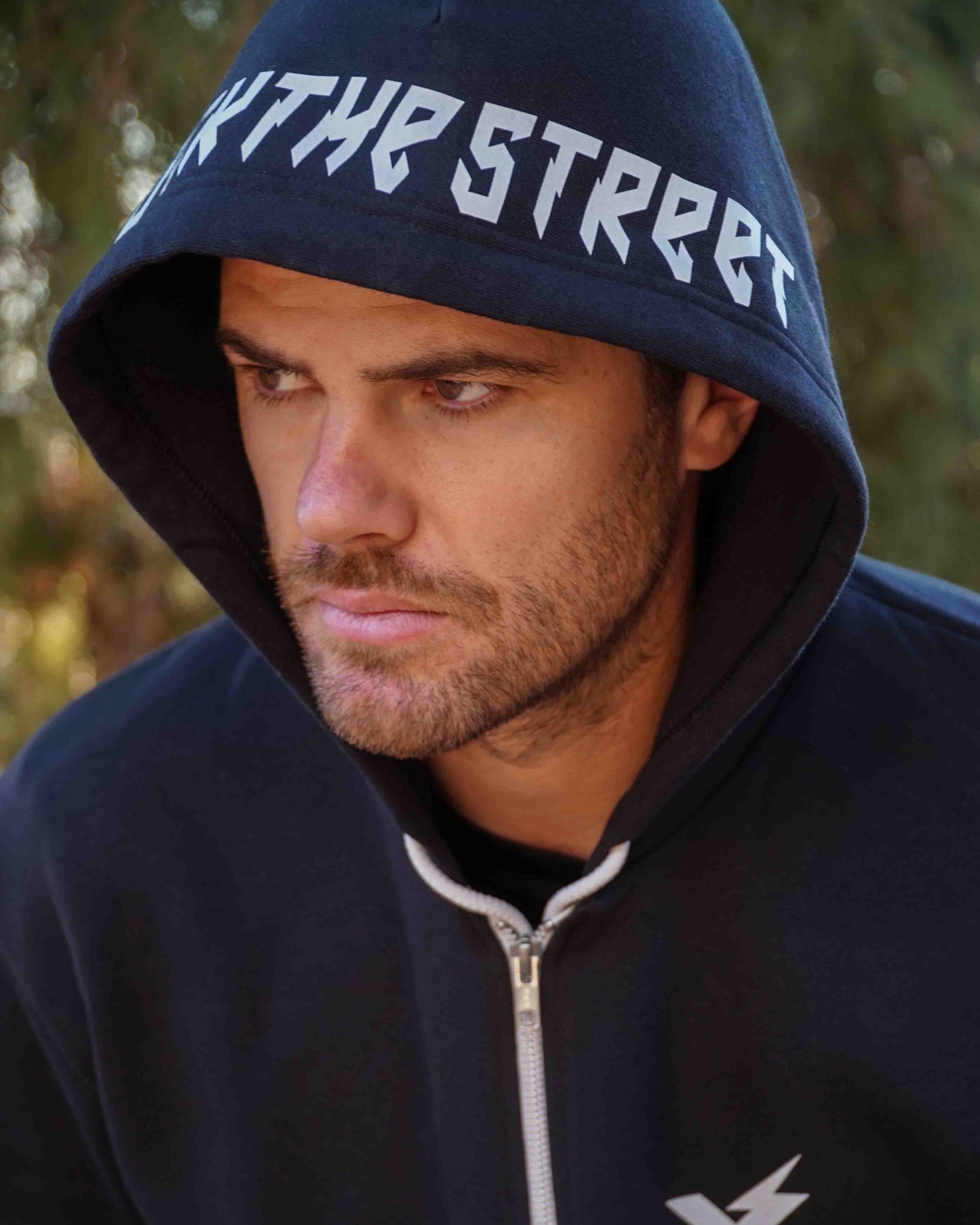 Zip Hoodie WDGAF W/Hood Print