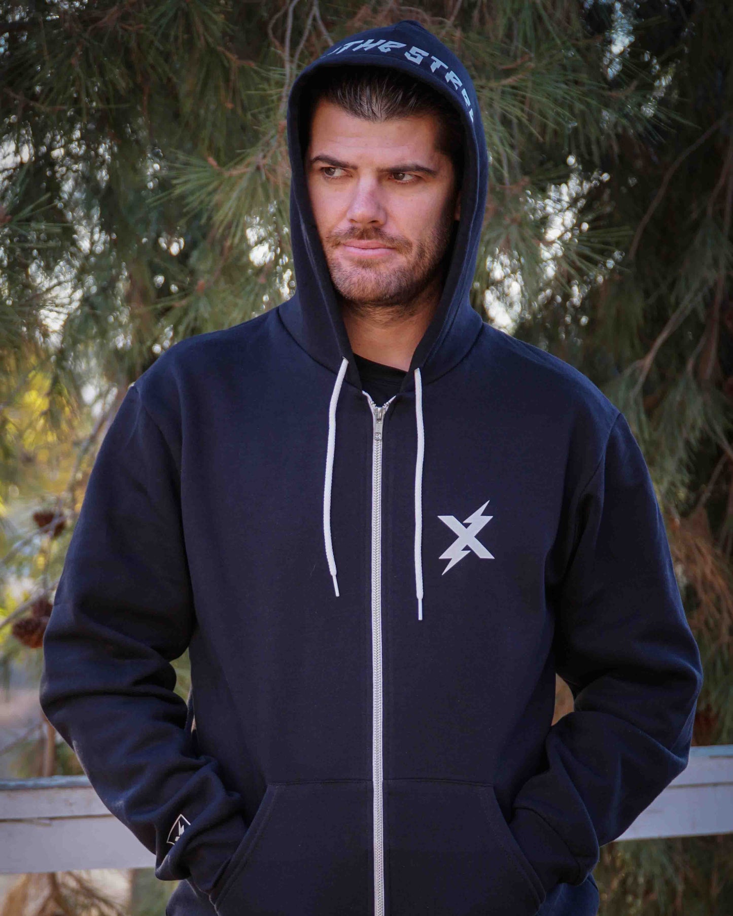 Zip Hoodie WDGAF W/Hood Print